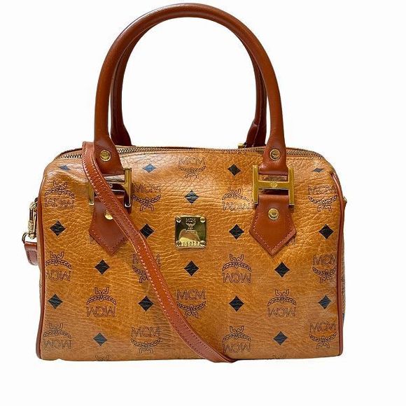 Mcm Handbags - MCM Boston Bag Tan